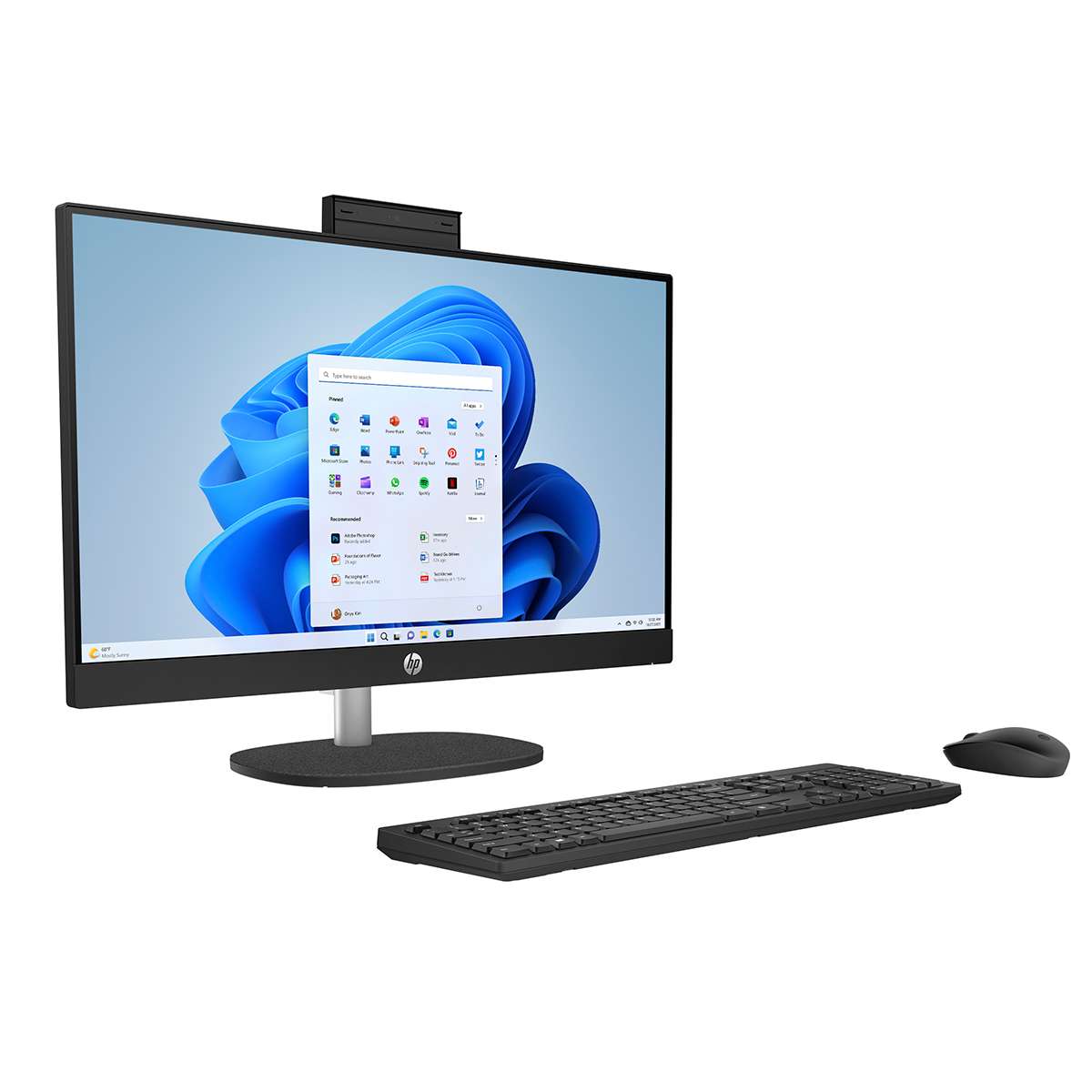 Todo En Uno HP 24-cr0017la AMD Ryzen 5 512GB SSD 8GB Ram 23.8
